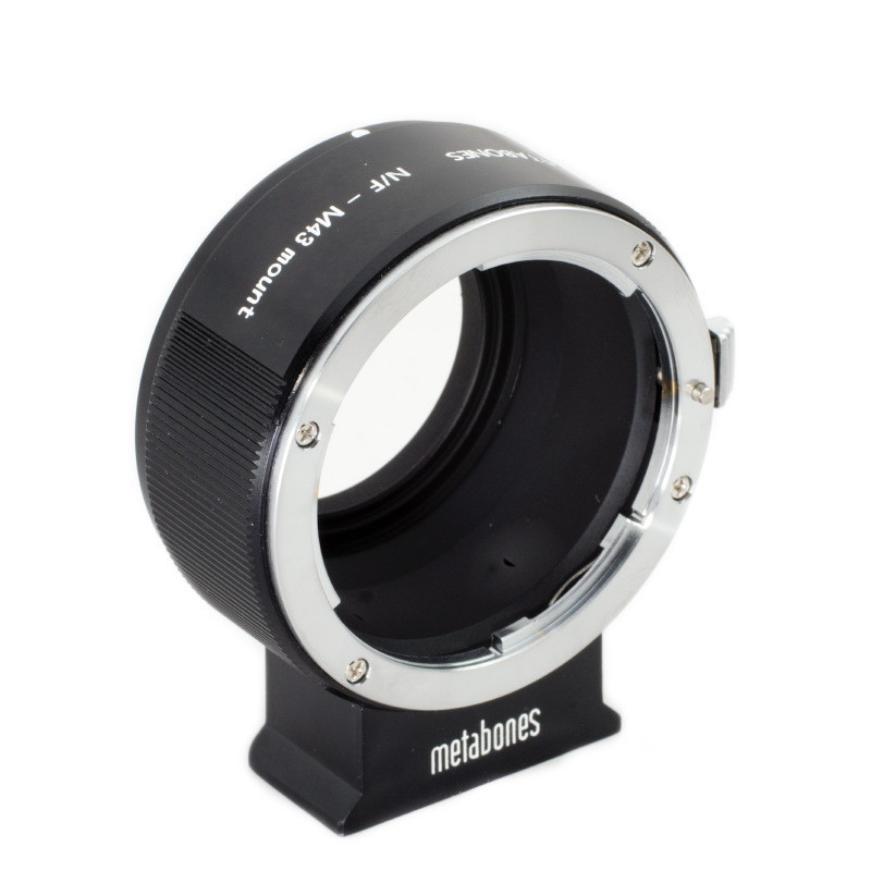 Nikon F to Micro FourThirds T adapter (Black Matt) II Nikon F to Micro FourThirds T adapter (Black Matt) II