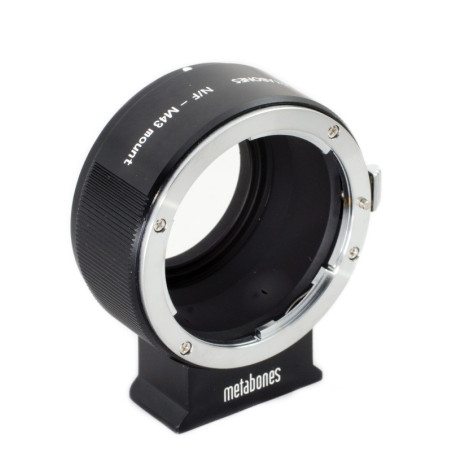 Nikon F to Micro FourThirds T adapter (Black Matt) II Metabones