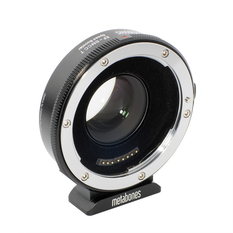 Speedbooster T Adaptor for Blackmagic Cinema Camera with lens Canon EF Speedbooster T Adaptor for Blackmagic Cinema Camera with lens Canon EF