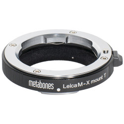 Leica M Lens to FUJIFILM X-mount Camera T Adapter (Black) Metabones
