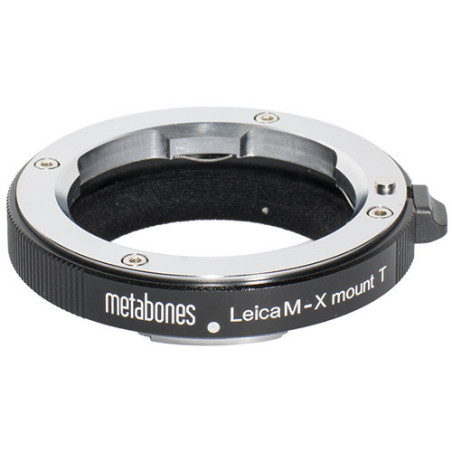 Leica M Lens to FUJIFILM X-mount Camera T Adapter (Black Metabones