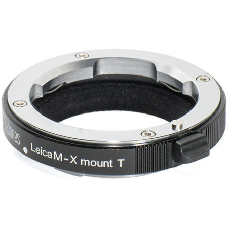 Leica M Lens to FUJIFILM X-mount Camera T Adapter (Black