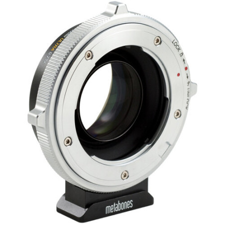Ultra 0.71x Cine Contax Yashica mount adapter on FUJIFIL Metabones