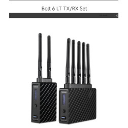 Bolt 6 LT TX/RX 750 Set VM Teradek 4K 750 HDMI, 3G-SDI W Teradek