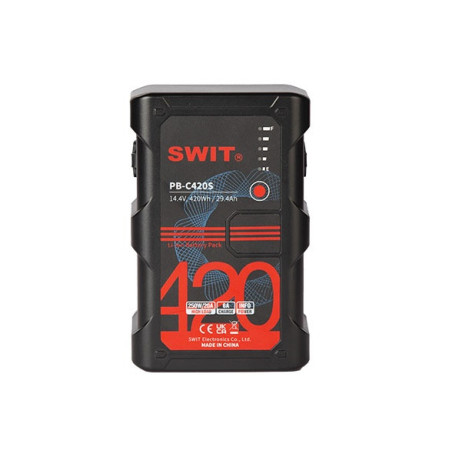 V-mount battery 14.4V, 420Wh 2x D-tap