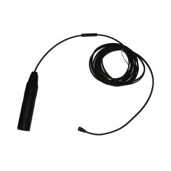 Sennheiser MKE 2 P-C lavalier microphone with 3p XLR connector - Black Sennheiser