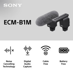 ECM-B1M - Compact Shotgun Microphone Sony