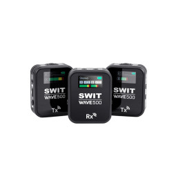 Swit Dual Channel Wireless Microphone - WAVE500 Swit Dua Swit