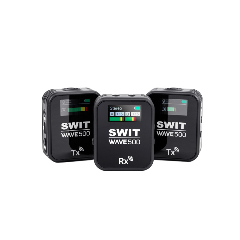 Swit Dual Channel Wireless Microphone - WAVE500