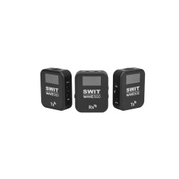 Swit Dual Channel Wireless Microphone - WAVE500 Swit Dua Swit