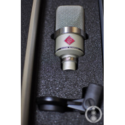 Condenser microphone for speaker colour silver Condenser