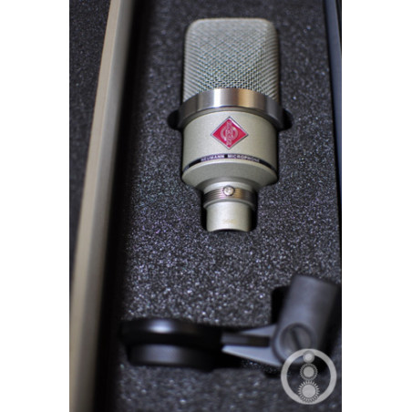 Condenser microphone for speaker colour silver Condenser