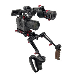 Z-SX6-PDG Sony FX6 Recoil Rig con Dual Trigger Grips Son Zacuto