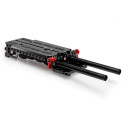 Z-VCT VCT Universal Baseplate with shoulder pad and 15mm rods Zacuto