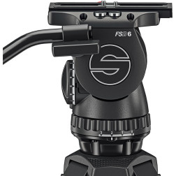 FSB 6 Mk II - Fluid Head with Sideload Mechanism 8 Kg payload 15-Step + 0 Counterbalance Sachtler