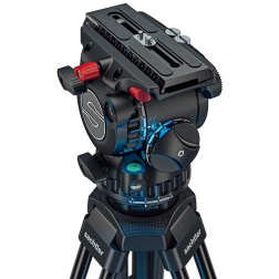 FSB 6 Mk II - Fluid Head with Sideload Mechanism 8 Kg payload 15-Step + 0 Counterbalance Sachtler