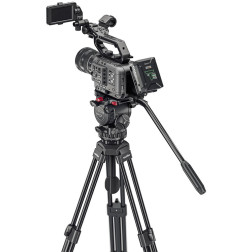 FSB 6 Mk II - Fluid Head with Sideload Mechanism 8 Kg payload 15-Step + 0 Counterbalance Sachtler