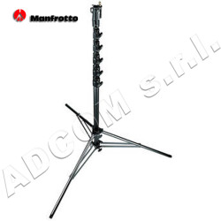 269HDBU - Super High Aluminum Stand with Leveling Leg - Black - 24' Manfrotto