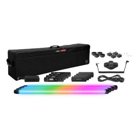PERAGOS TUBE120C PIXEL 4 KIT Vibesta Kit 4 x PIXEL RGBW Vibesta