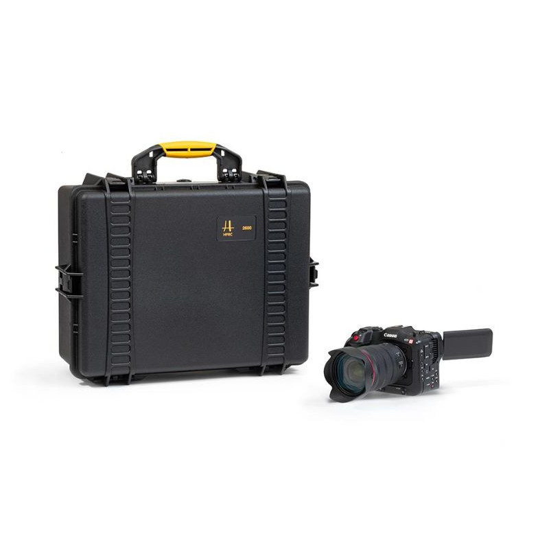 Rigid case with molded interior for EOS C70 Rigid case with molded interior for EOS C70