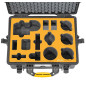 Rigid case with molded interior for EOS C70 Rigid case with molded interior for EOS C70