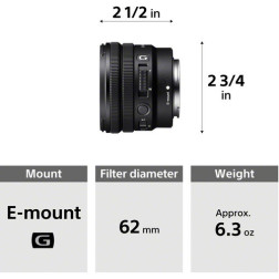 10-20 mm f4 PZ G APS-C monture E Sony