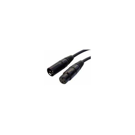 XLR3 Male Femelle 10m  Audiophony - cable XLR(F)-XLR(M Audiophony