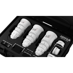 Kit 3 zoom 12-25 20-55 50-125 T2.8-22 monture PL et EF 1