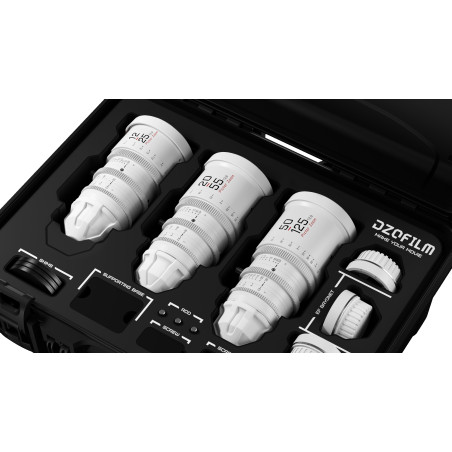 Kit 3 zoom 12-25 20-55 50-125 T2.8-22 monture PL et EF 1