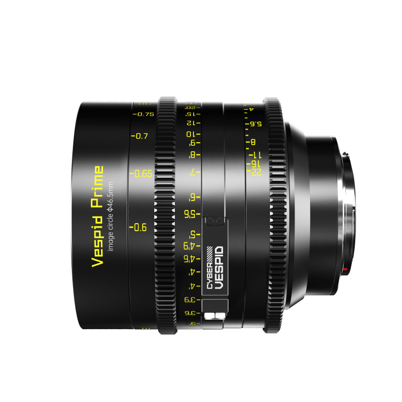 75 mm T2.1 Vespid Cyber monture PL et EF