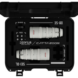 Kit 35-80 et 70-135 T2.9 CATTA White monture E DZOFILM