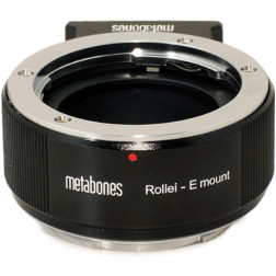 Rollei QBM Mount Lens to Sony NEX Camera Lens Mount Adapter (Black) Metabones