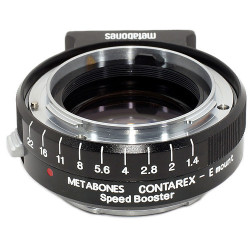 Contarex Lens to Sony NEX Camera Speed Booster Metabones