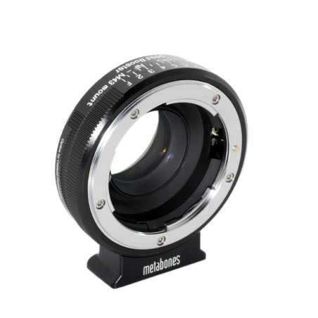 Adaptateur optique Nikon G vers Micro 4/3 avec speedboos Metabones