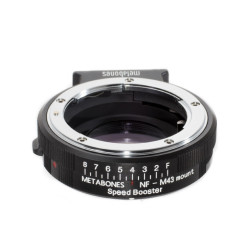 Adaptateur optique Nikon G vers Micro 4/3 avec speedboos