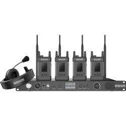 Intercom System only for audio transmission (4 belt pack) Hollyland