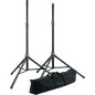 21449 - Package - 2x stands + housse. Système "push" 21449 - Package - 2x stands + housse. Système "push"