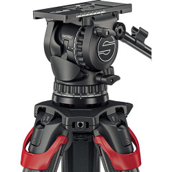 S2074T - Aktiv12T- Touch & Go Fluid Head with SpeedLevel and 7-Step Clutch (100mm) Sachtler