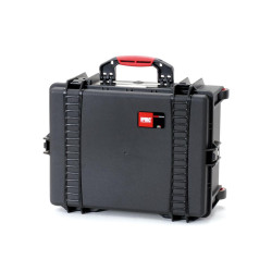 Waterproof Wheeled Case Cubed Foam - Black Hprc
