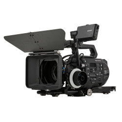 Camera Rig with Front Plate and Quick Release Baseplate for Sony FS7/FS7 MkII Tilta