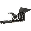 Camera Rig with Front Plate and Quick Release Baseplate for Sony FS7/FS7 MkII Tilta