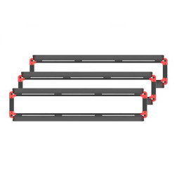 Swit Kit 3x LED Panel 90W Bi-color (2700K-6500K) 90W, 480pcs SMD Swit