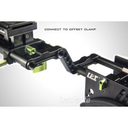 Camera shoulder pad for 5d2 7d 60d gh1 gh2 kit rig matte box follow focus Lanparte