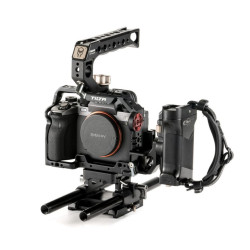 TA-T23-A Tiltaing Sony a1 Pro Kit with Cage, Baseplate and accessories (Tactical Gray) Tilta