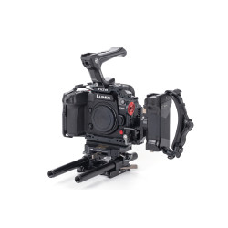 TA-T15-B-B - Tilta Full Camera Cage Kit for Panasonic GH6 (Black) Tilta