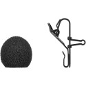 Lavalier microphone with omni-directional capsule 1.6m of 3 pin lemo cable Black Sennheiser