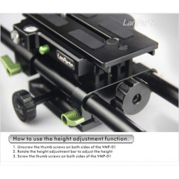 VMP 01 - V-Mount bridge plate Lanparte