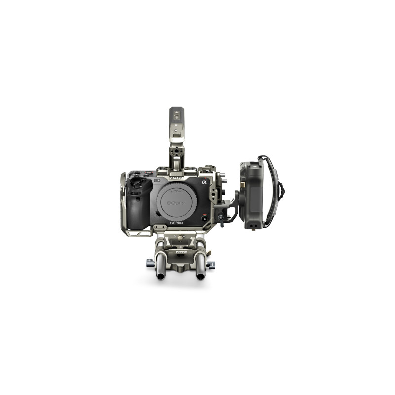 TA-T16-C-TG - Tilta Camera Cage for Sony FX3/FX30 V2 Pro Kit - Titanium Gray