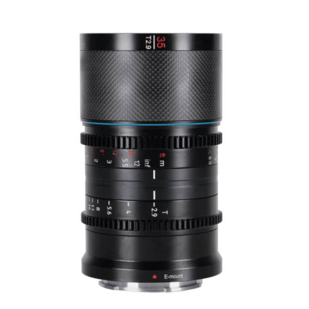 35mm T2.9 1.6x Carbon Fiber FF Anamorphic E