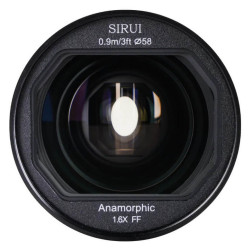 35mm T2.9 1.6x Carbon Fiber Full-frame Anamorphic E Mount(Blue Flare) Sirui